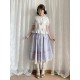 Miss Point Goose's Flower Basket Petal Hem Skirt(Reservation/3 Colours/Full Payment Without Shipping)